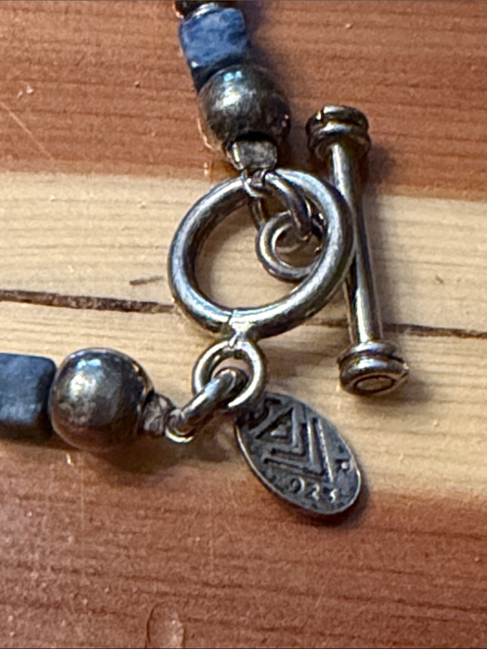 Silpada gemstone bracelet with toggle clasp - Picture 2 of 3